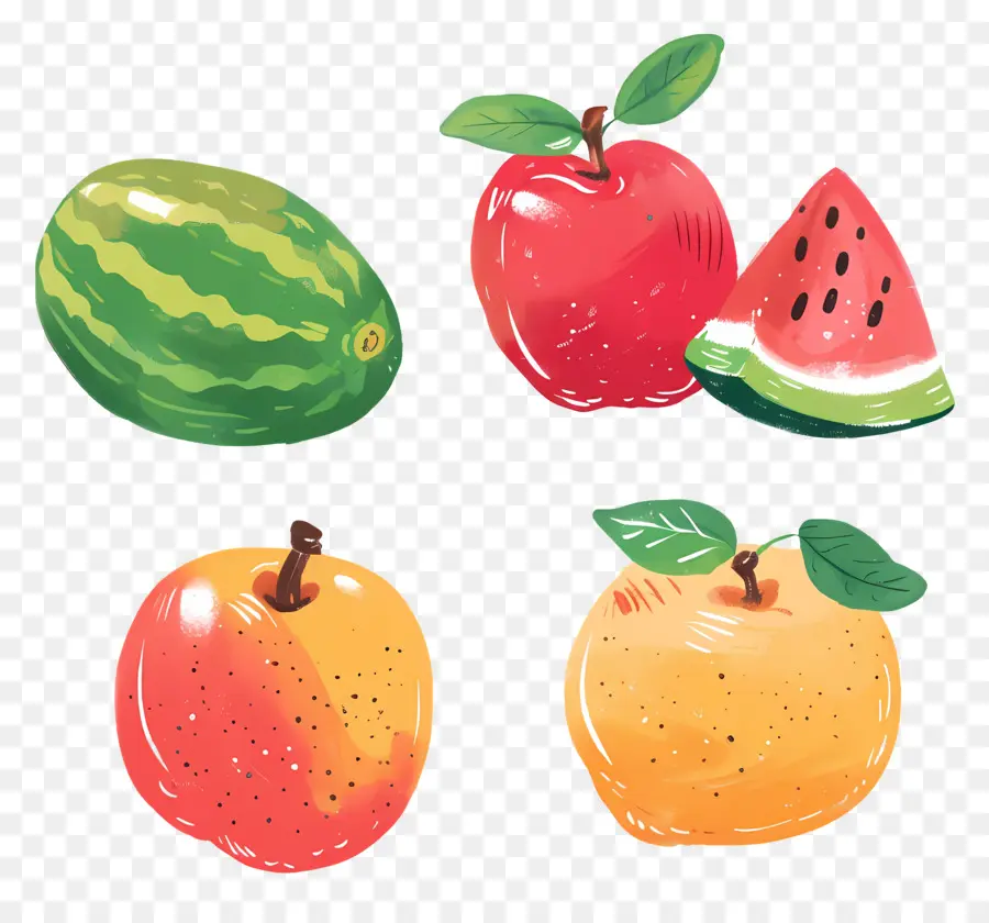 Fruits，La Pastèque PNG