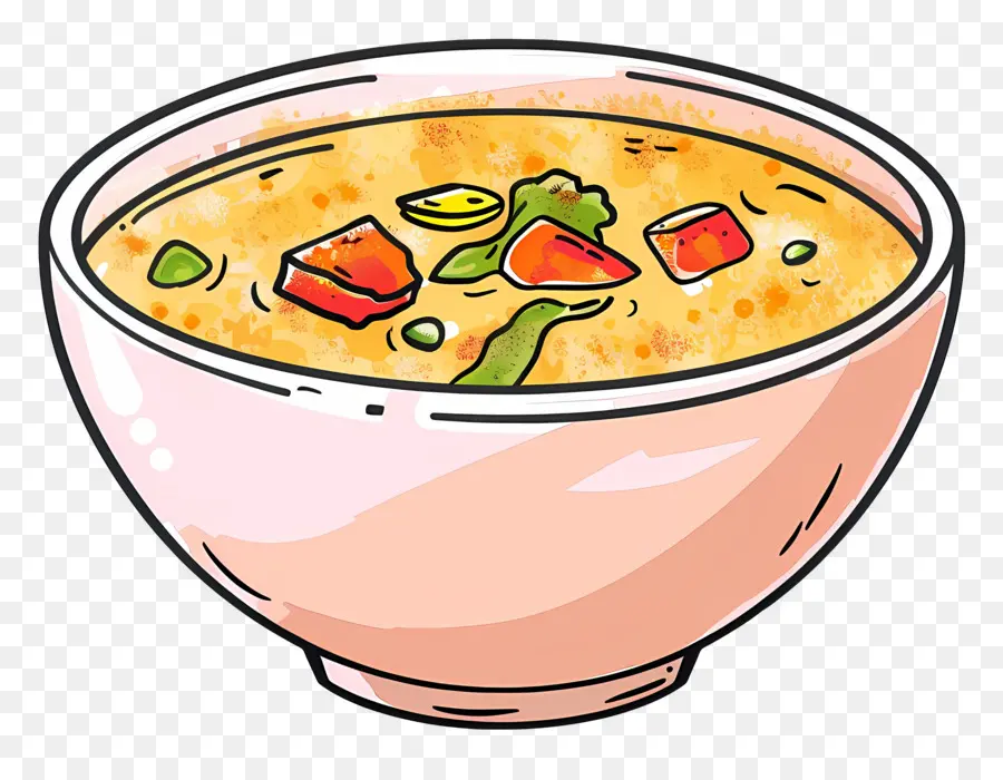 Potage épicé，Soupe PNG