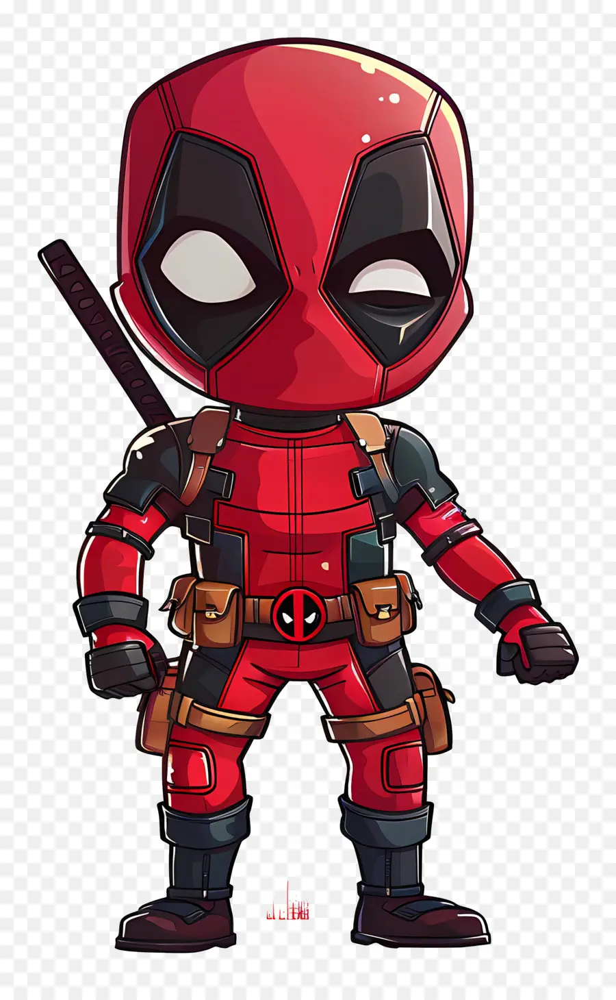 Dead Pool，Super Héros De Dessin Animé PNG