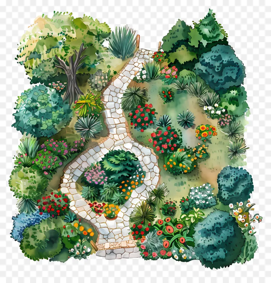 Jardin，Chemin De Jardin PNG