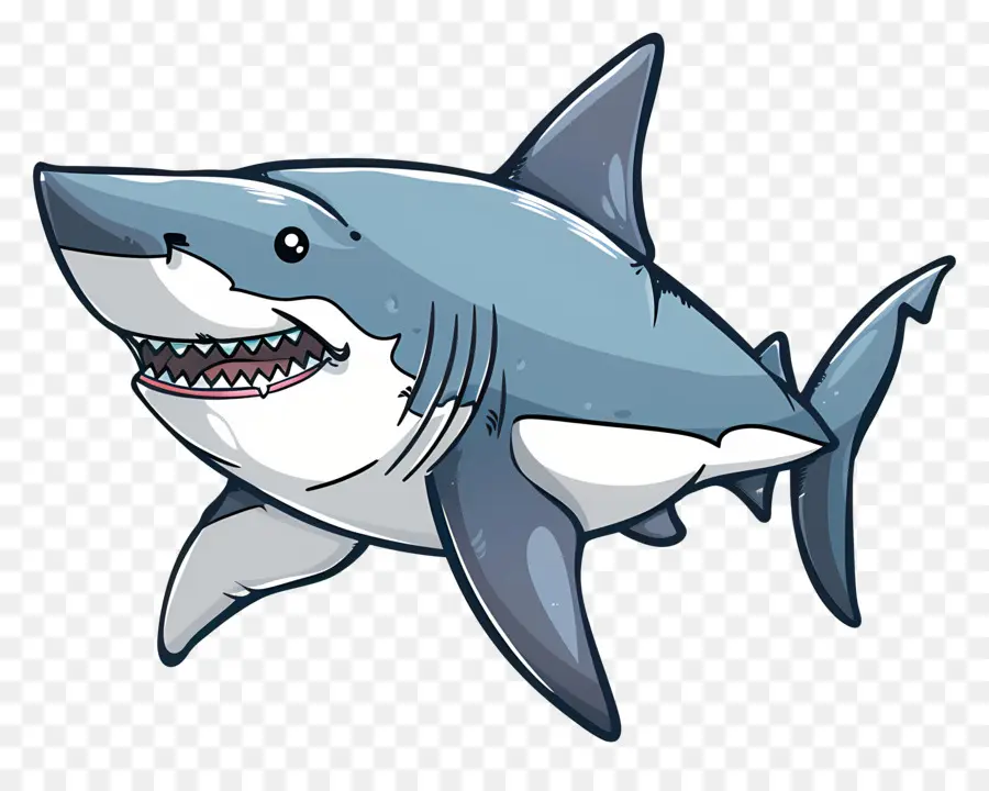 Dessin Animé Requin，Requin PNG