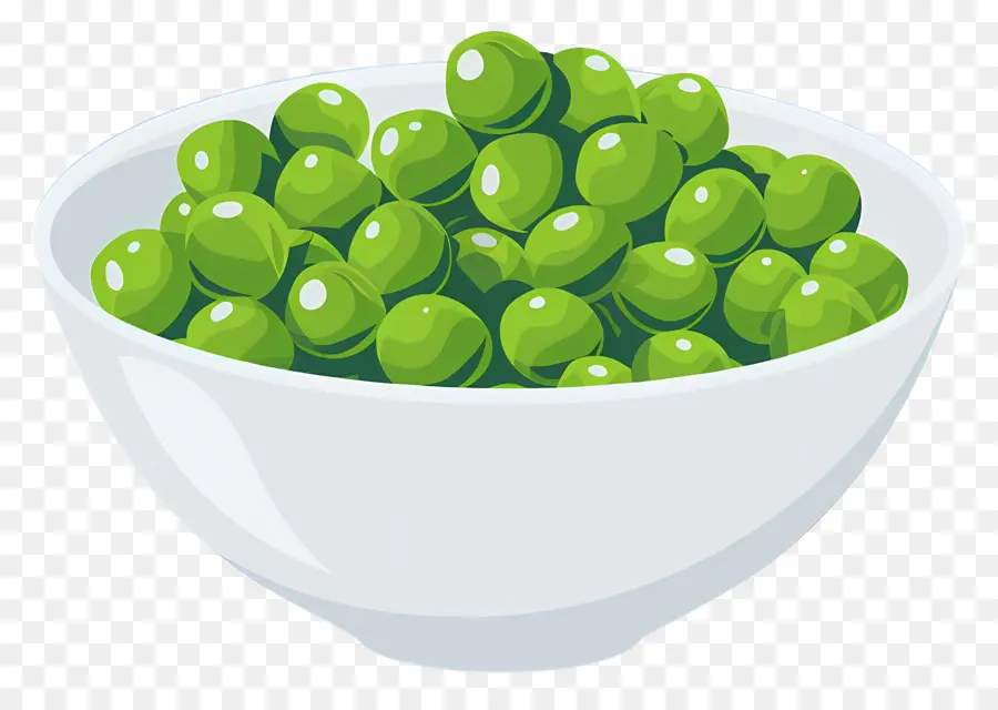 Bol De Pois，Les Petits Pois PNG