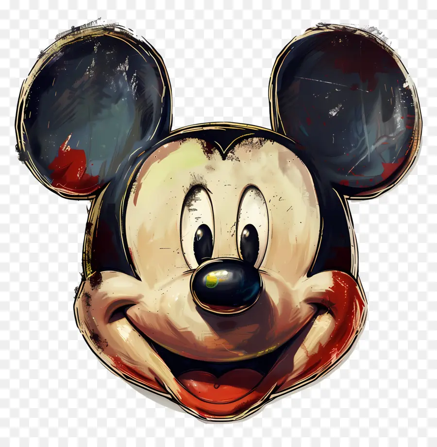 Tête De Mickey Mouse，Mickey Mouse PNG