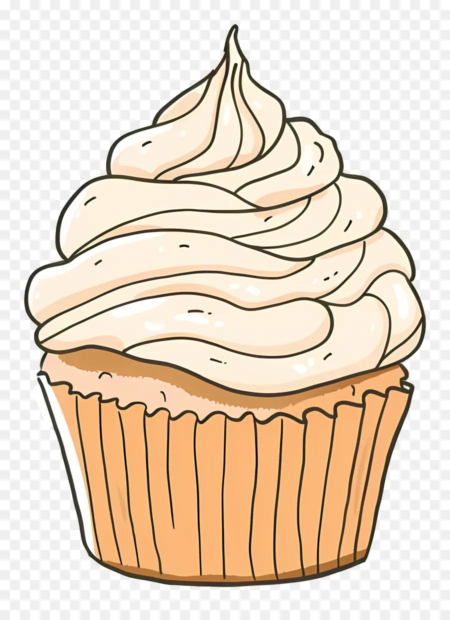 Cupcake Aux Noisettes，Cupcake PNG