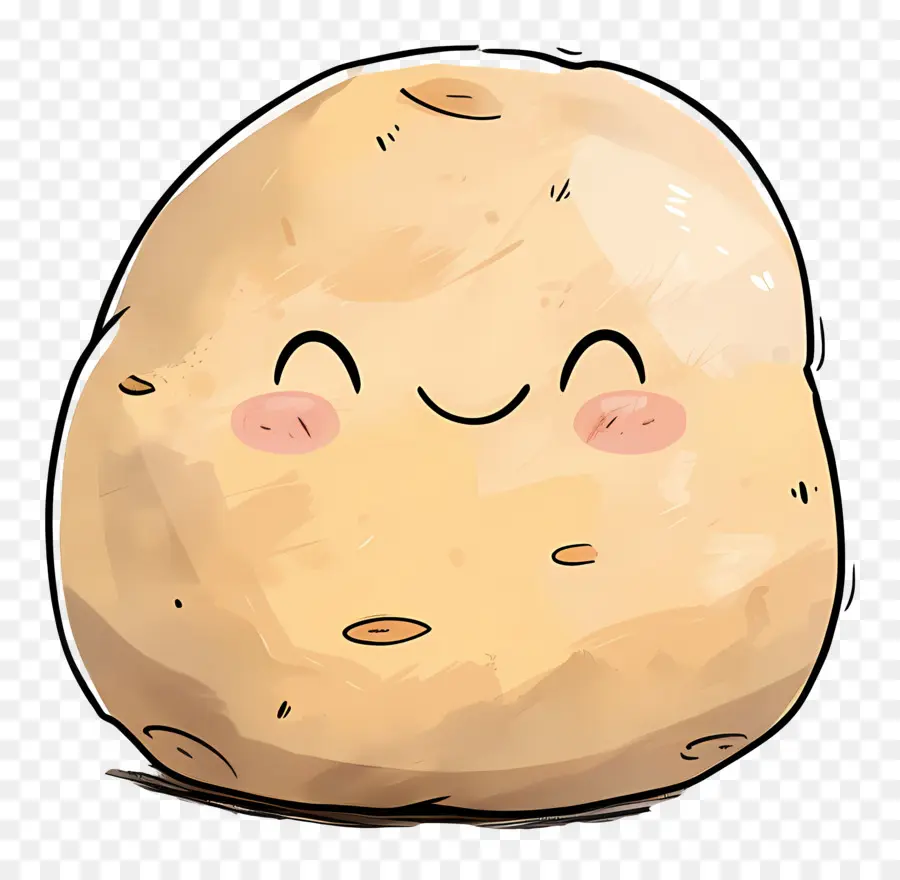 Pomme De Terre，Pomme De Terre Souriante PNG