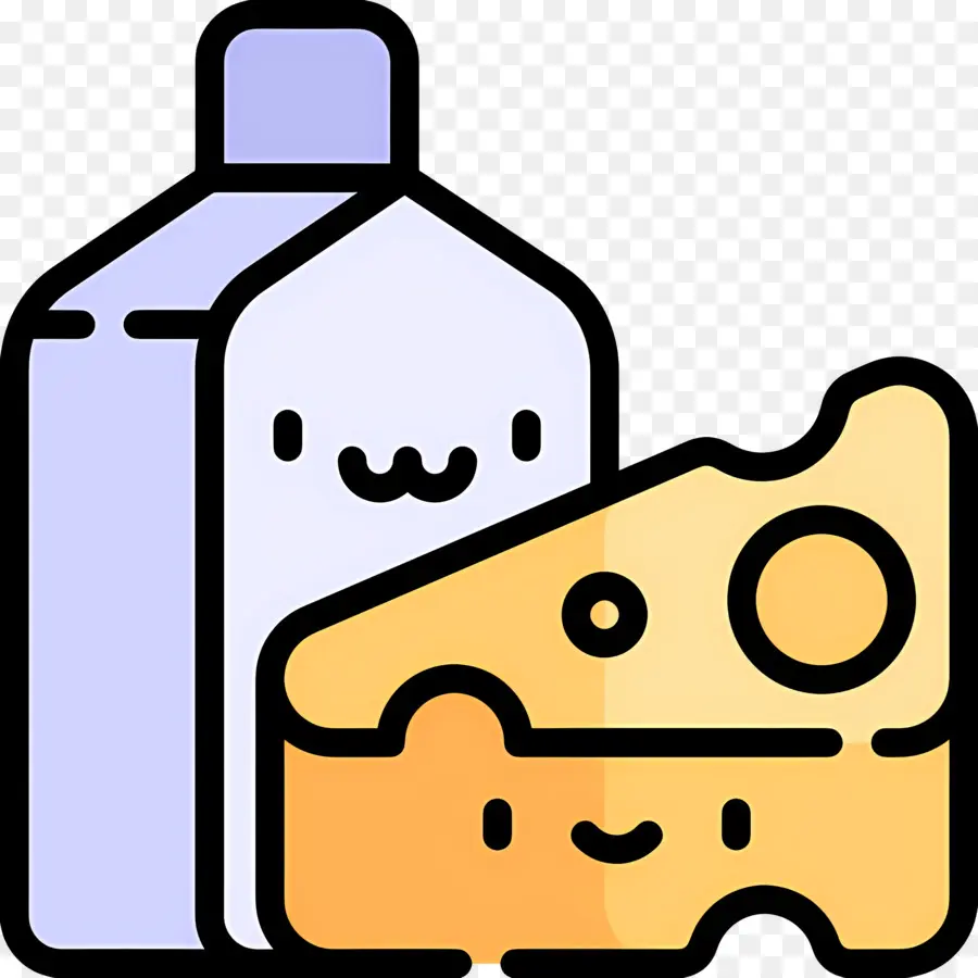 Lait Et Produits Laitiers，Lait Et Fromage PNG