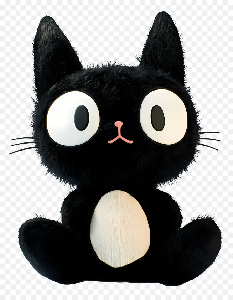 Kuromi，Chat Noir Peluche PNG