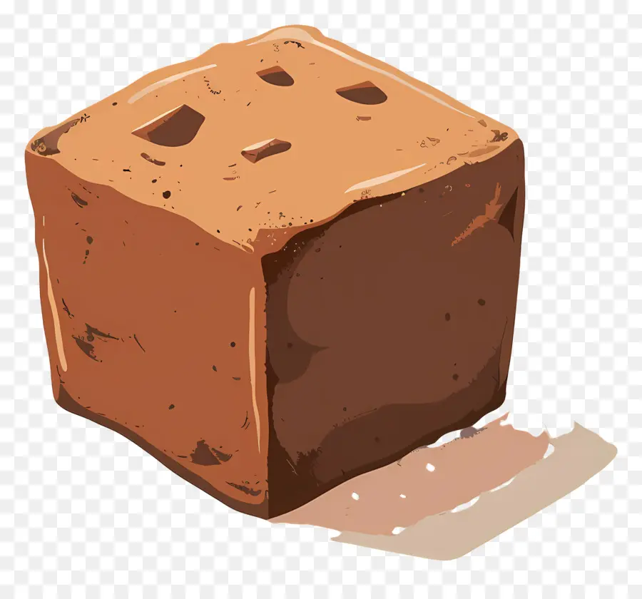 Truquer，Cube Marron PNG