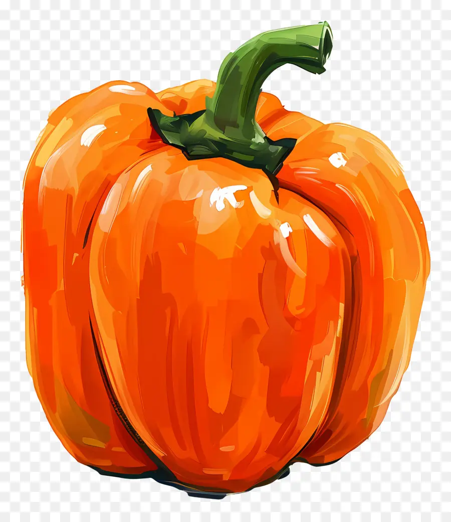 Orange Citrouille，Halloween PNG