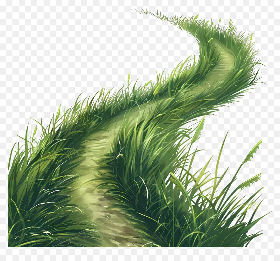 L'herbe De La Route，Voie PNG