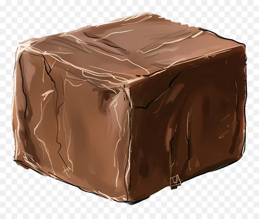 Truquer，Cube De Chocolat PNG