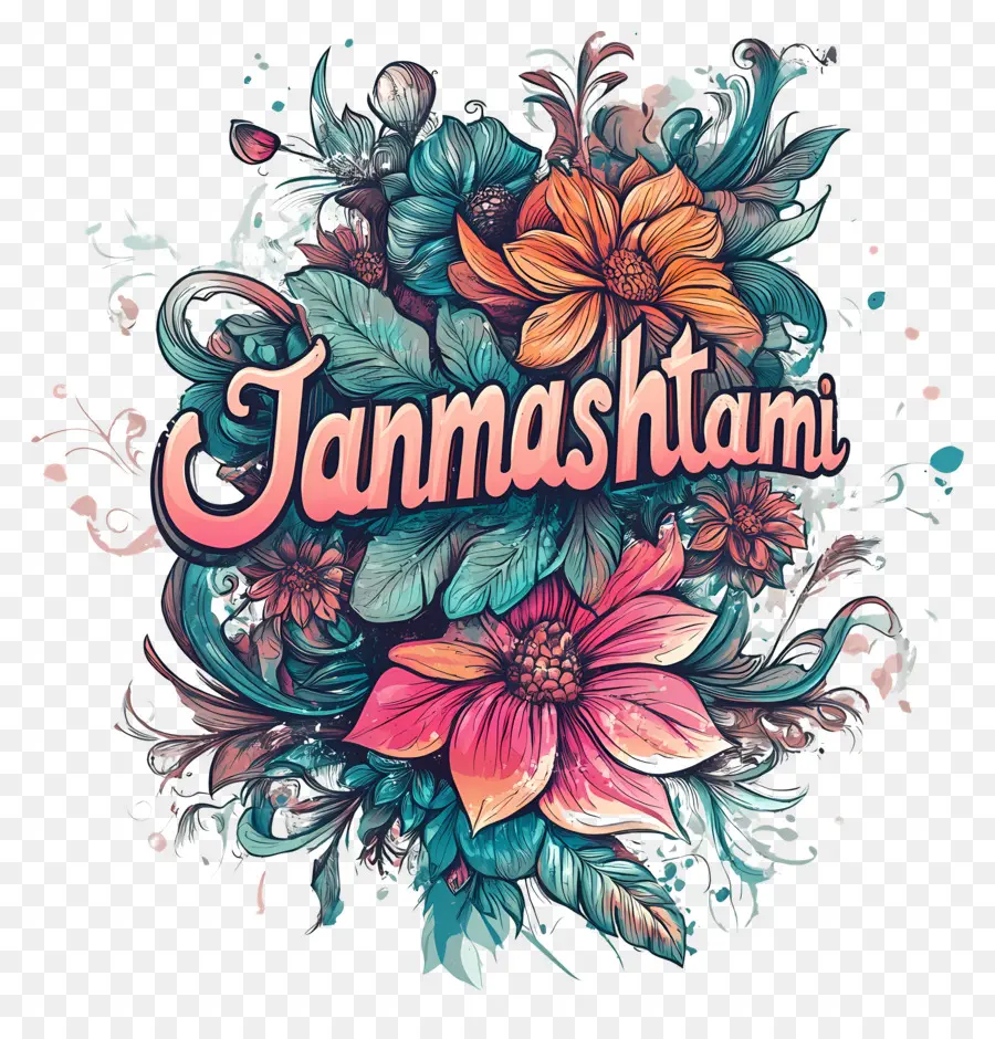 Janmashtami，Fleurs De Janmashtami PNG