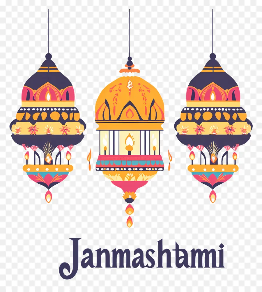 Janmashtami，Lanternes Janmashtami PNG