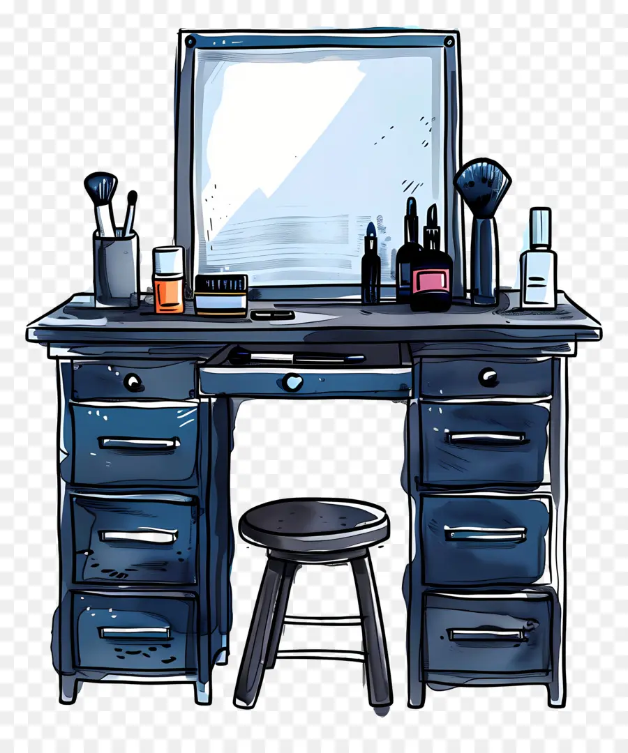 Maquillage，Table De Vanité PNG