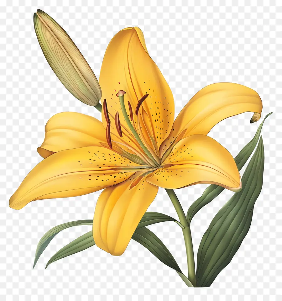 Lys Jaune，Lys Orange PNG