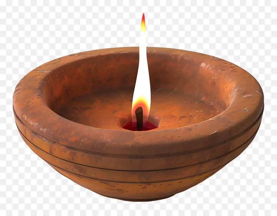 Diwali Lampe，Lampe D'argile PNG