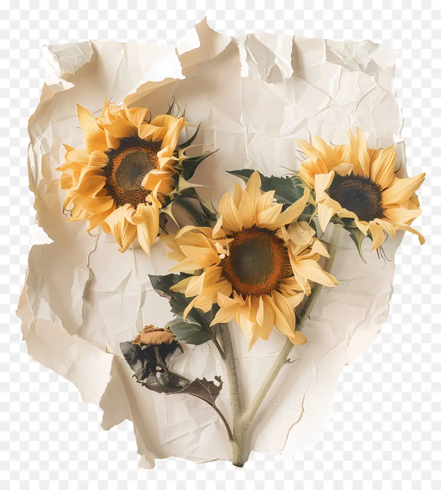 Bouquet De Tournesol，Tournesols PNG