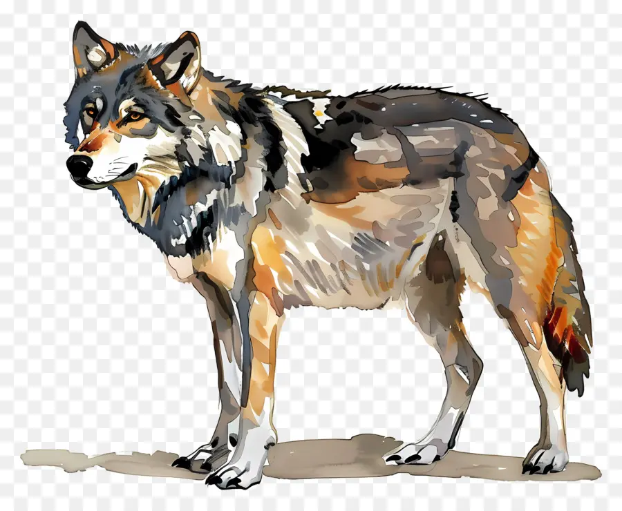 Loup，Gris PNG