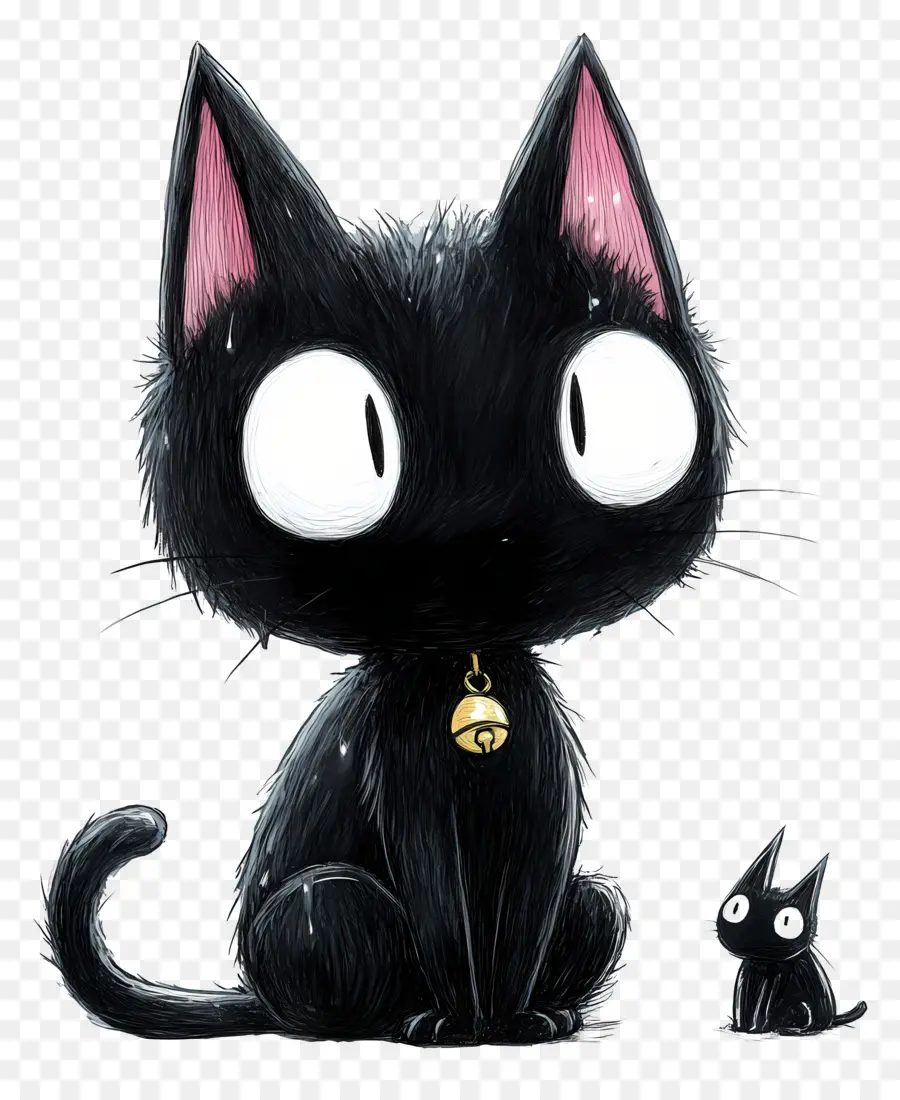 Kuromi，Chat Noir PNG