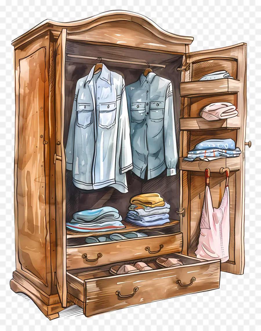 Armoire，Vêtements PNG