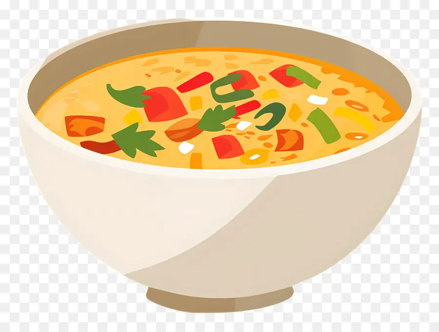 Soupe Au Curry，Bol De Soupe PNG