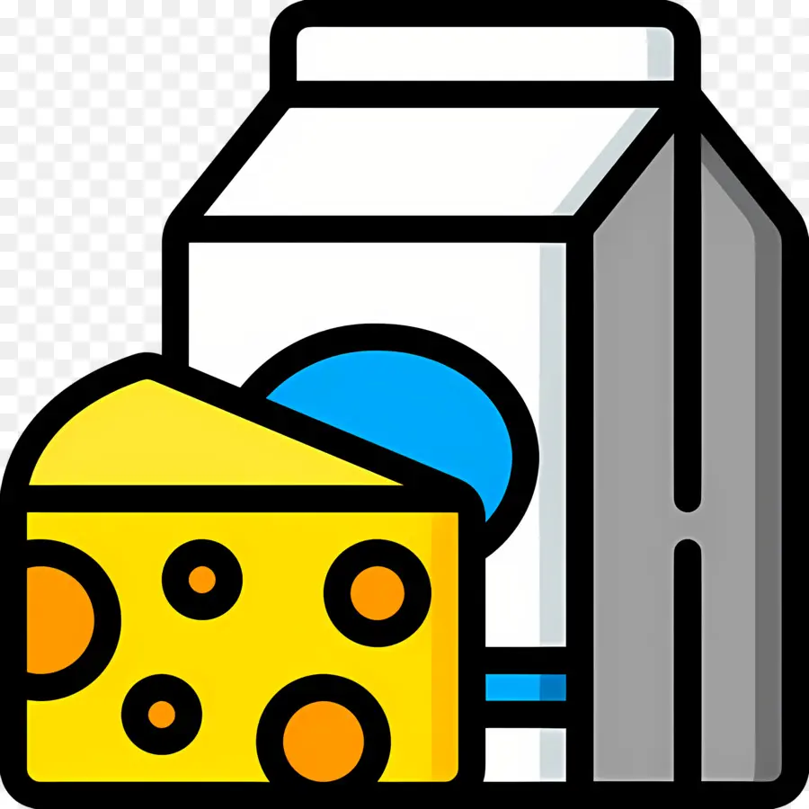 Lait Et Produits Laitiers，Lait Et Fromage PNG