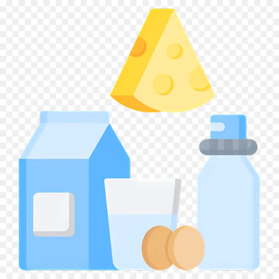 Lait Et Produits Laitiers，Produits Laitiers PNG