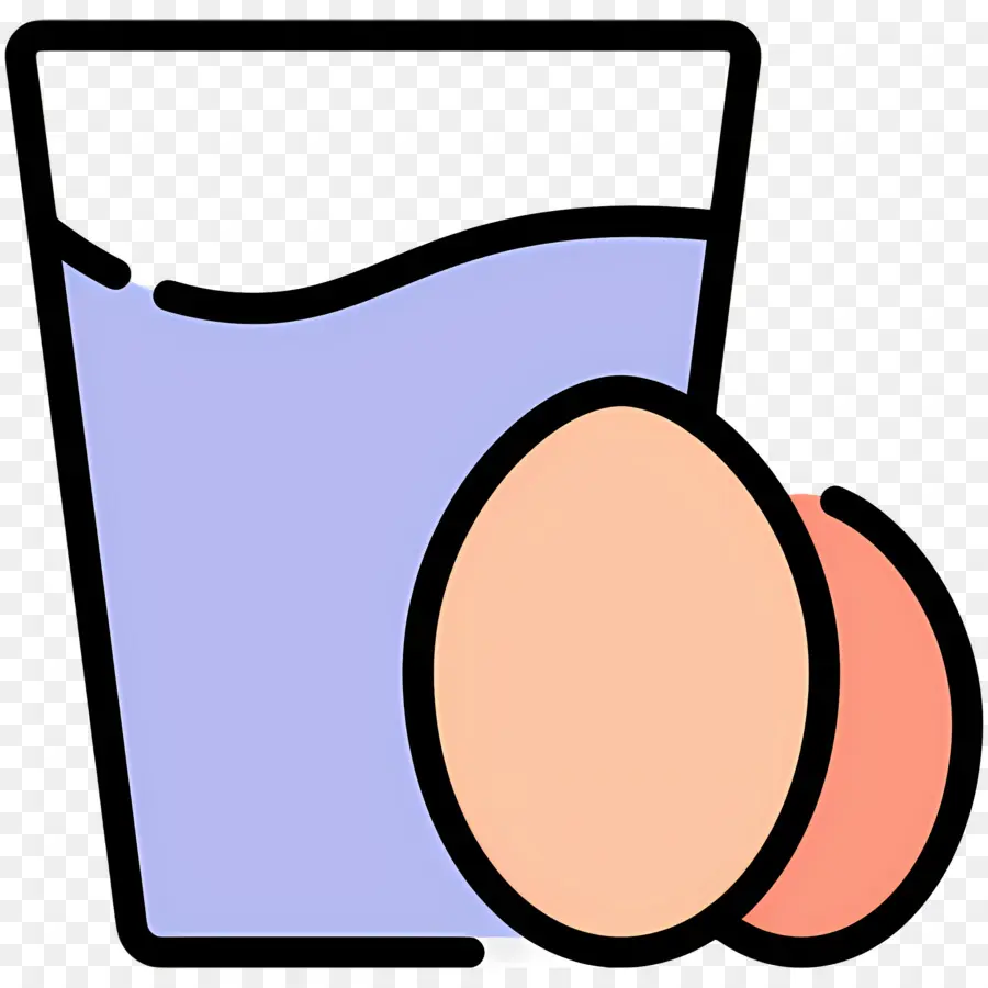 Lait Et Oeuf，Oeufs Et Eau PNG