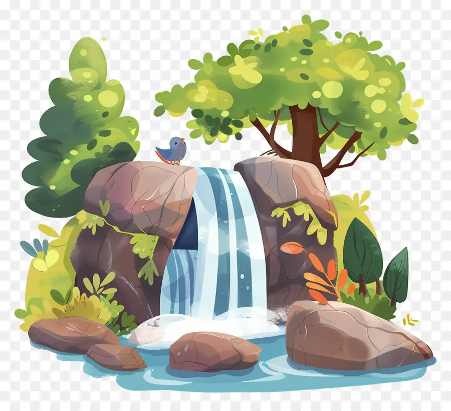 Cascade De Rivière，Cascade PNG