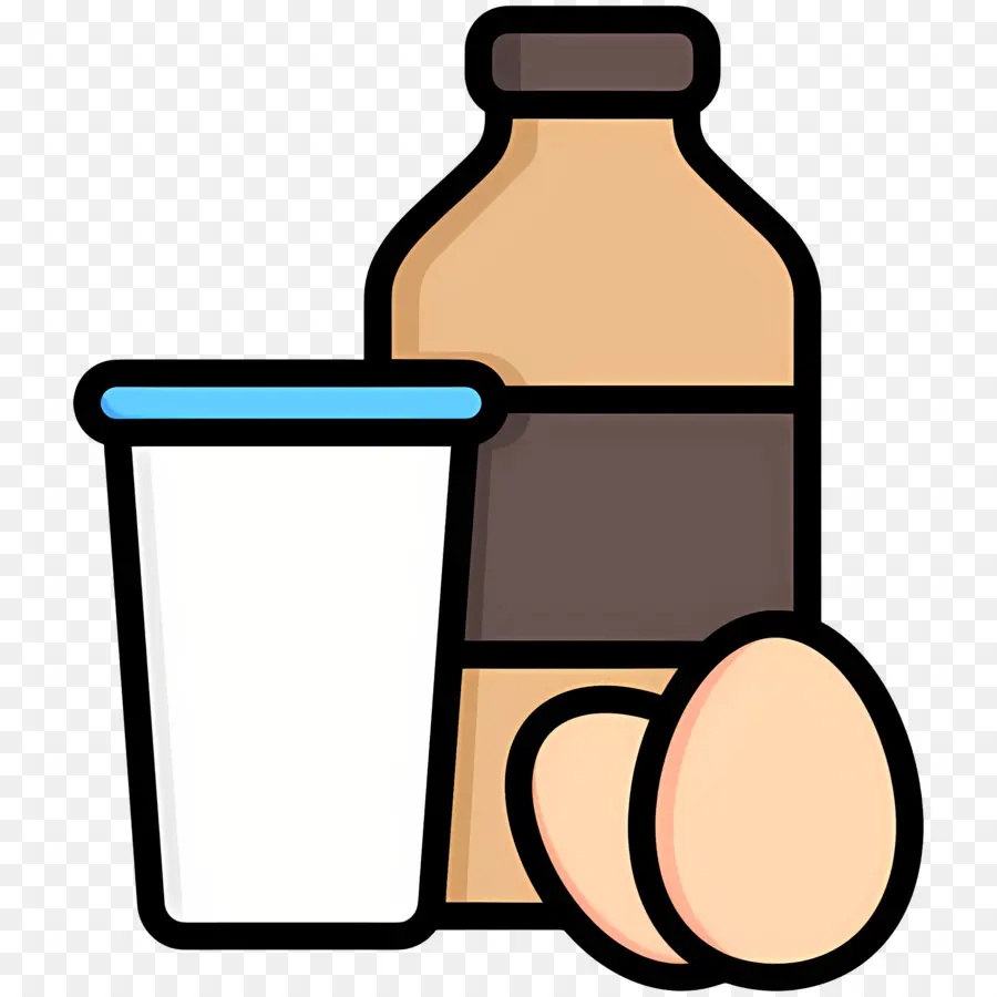 Lait Et œuf，Lait Et œufs PNG