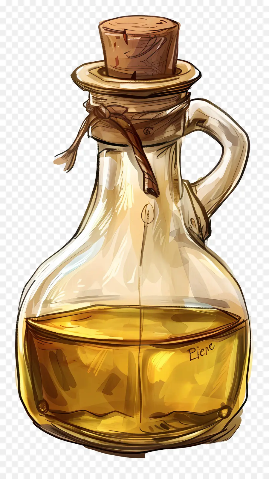 Bouteille D'huile，Liquide PNG