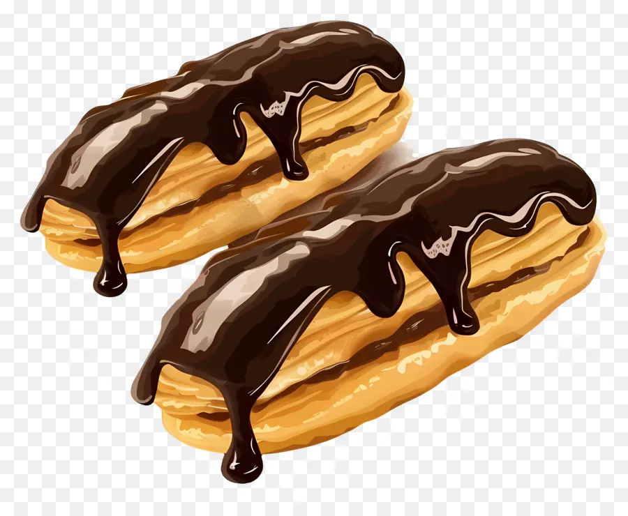 Éclairs，Éclairs Au Chocolat PNG