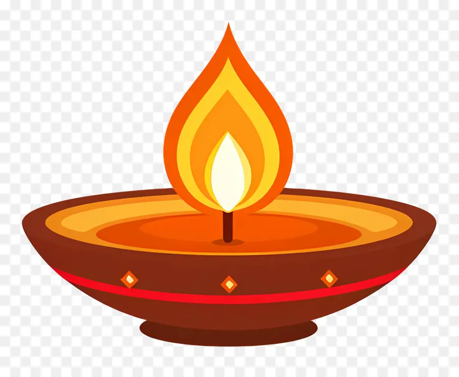 Diwali Lampe，Diya Lampe PNG