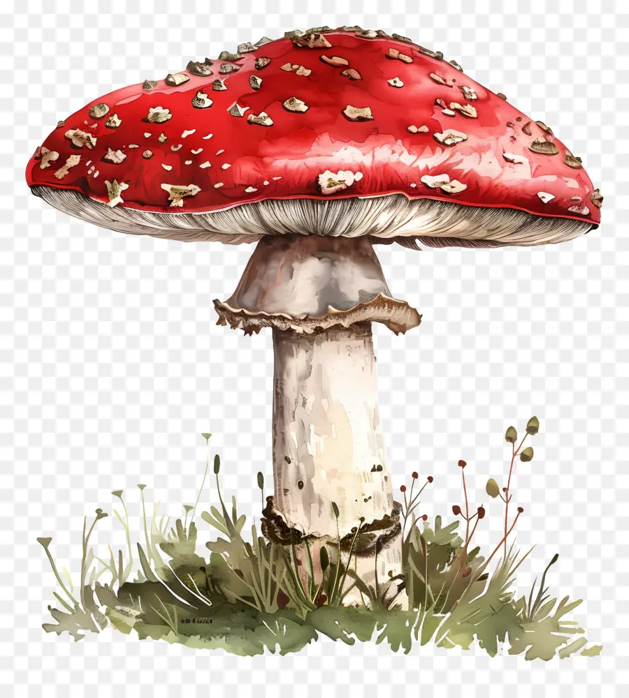 Champignon Rouge，Taches PNG