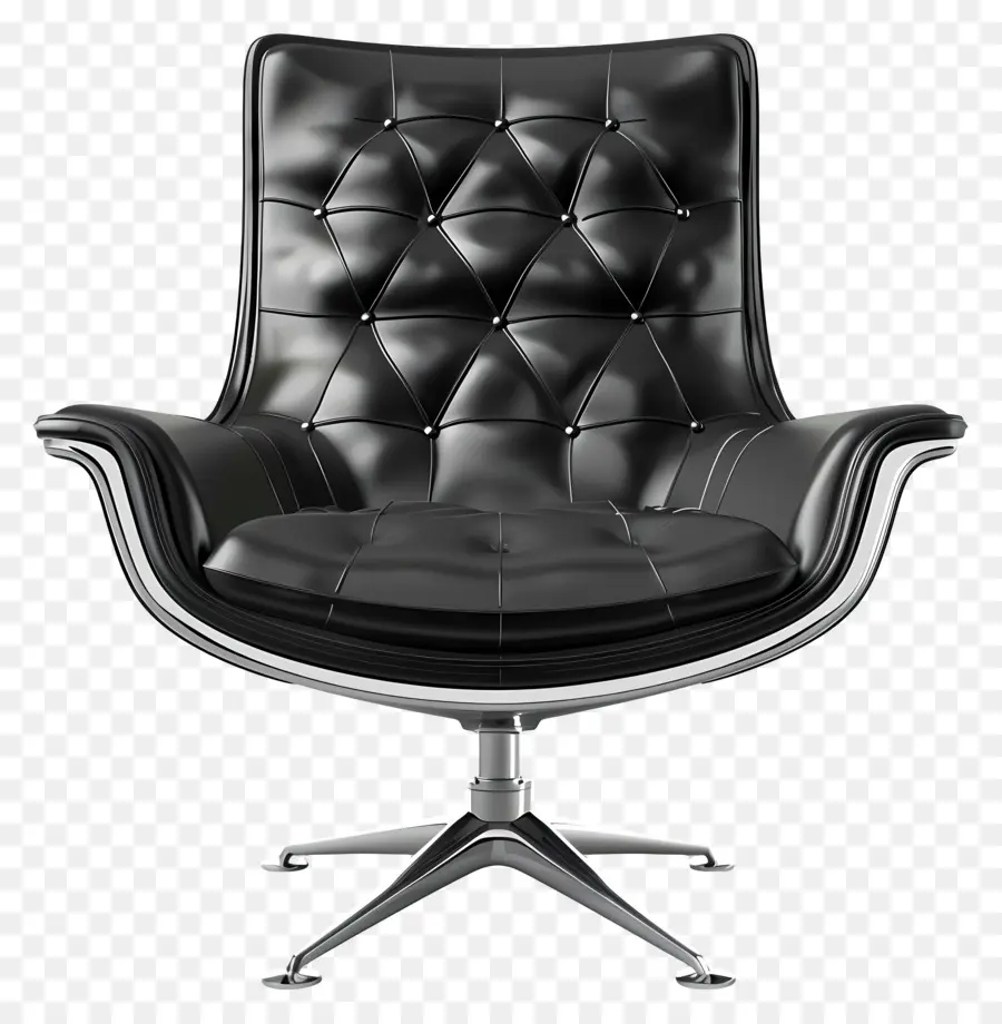 Chaise Noire，Chaise De Bureau PNG