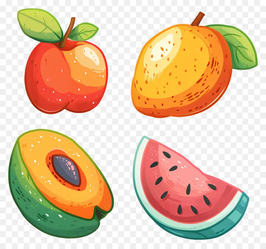 Fruits，Pomme PNG