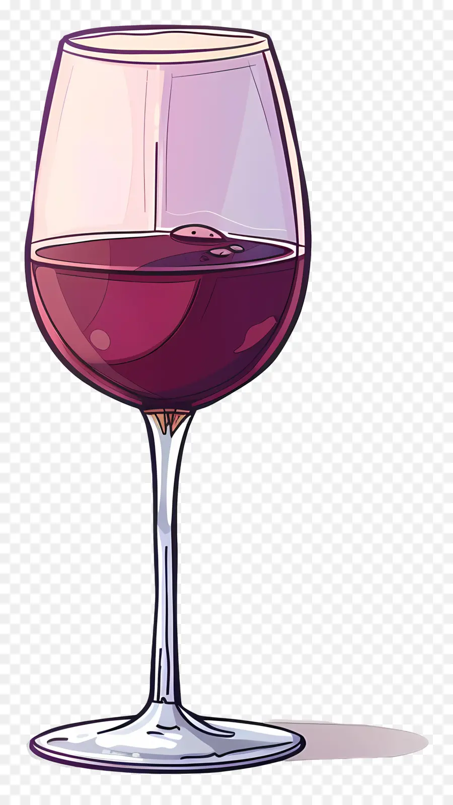 Verre à Vin，Vin Rouge PNG