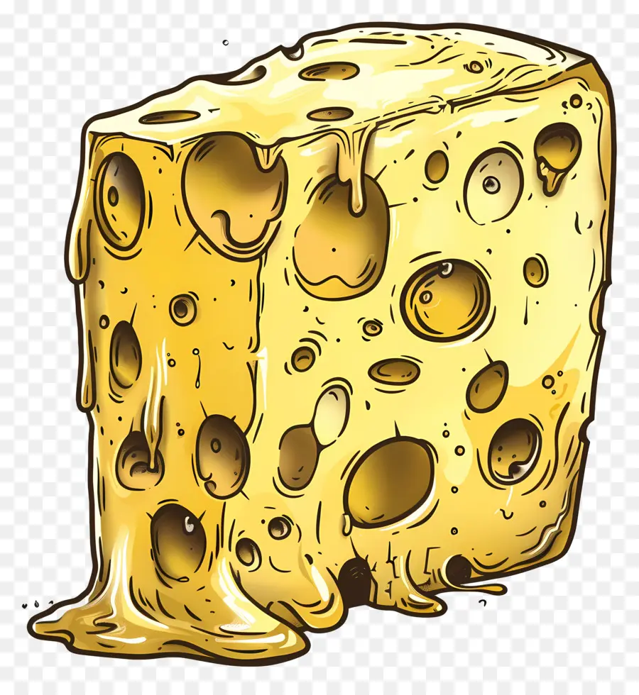 Fromage，Cube PNG