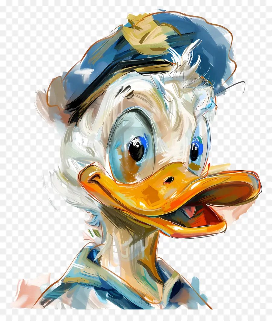 Donald Duck Tête，Donald Duck PNG