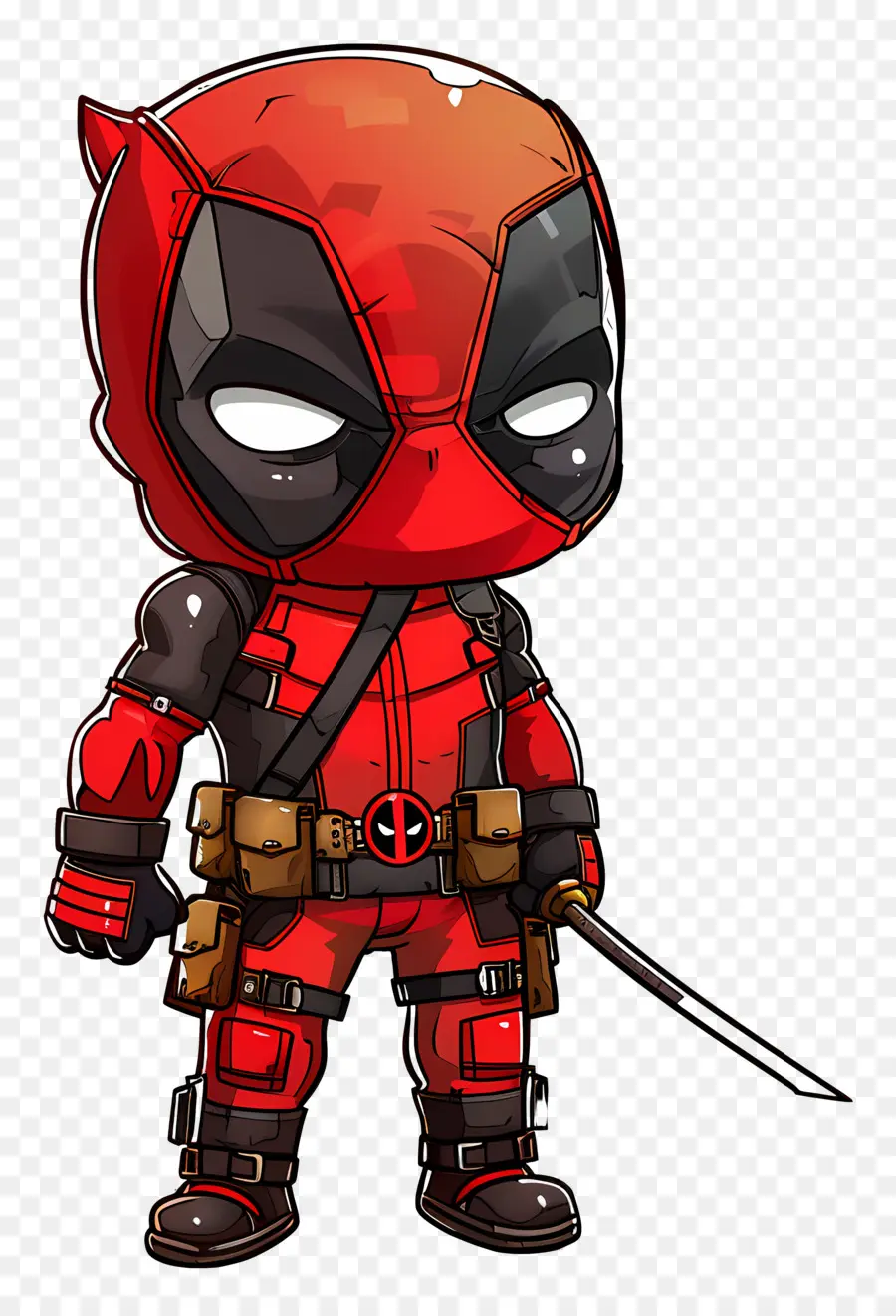 Dead Pool，Caractère Rouge PNG