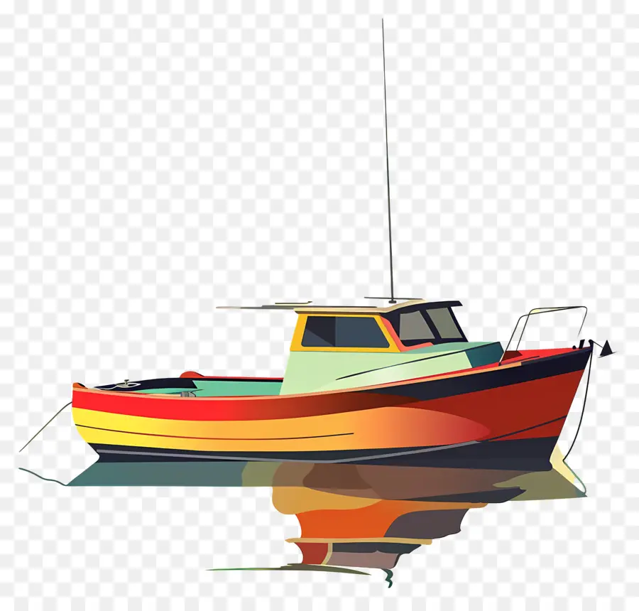 Bateau，Orange PNG