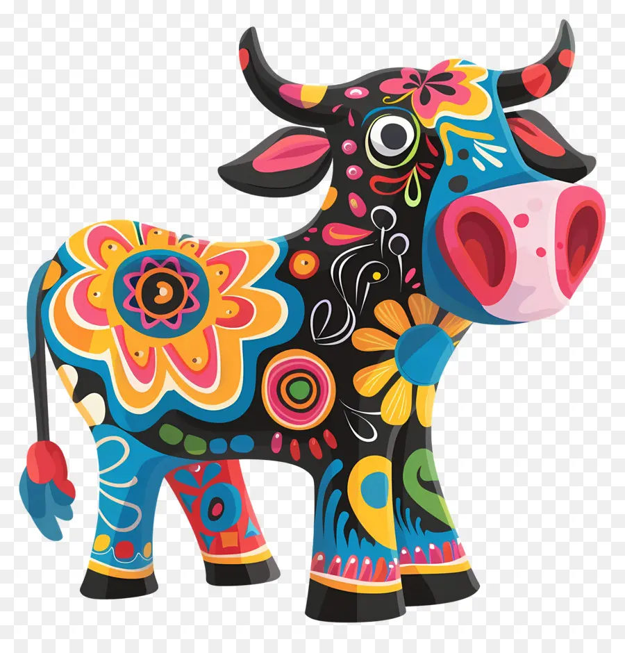 Vache，Vache Décorative PNG