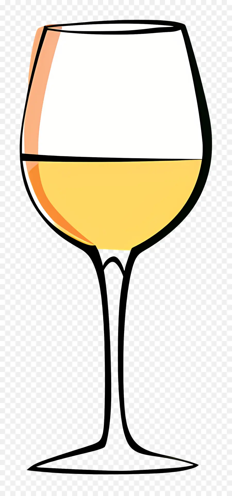 Verre à Vin，Vin Blanc PNG