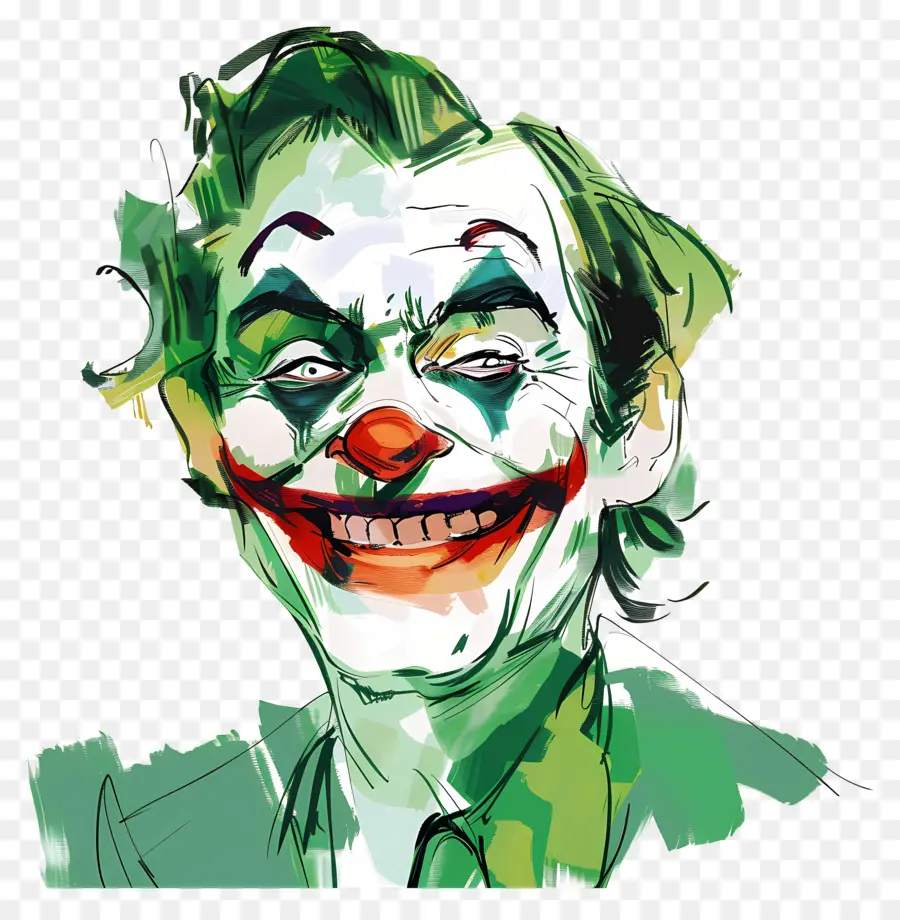 Joker，Visage De Clown PNG