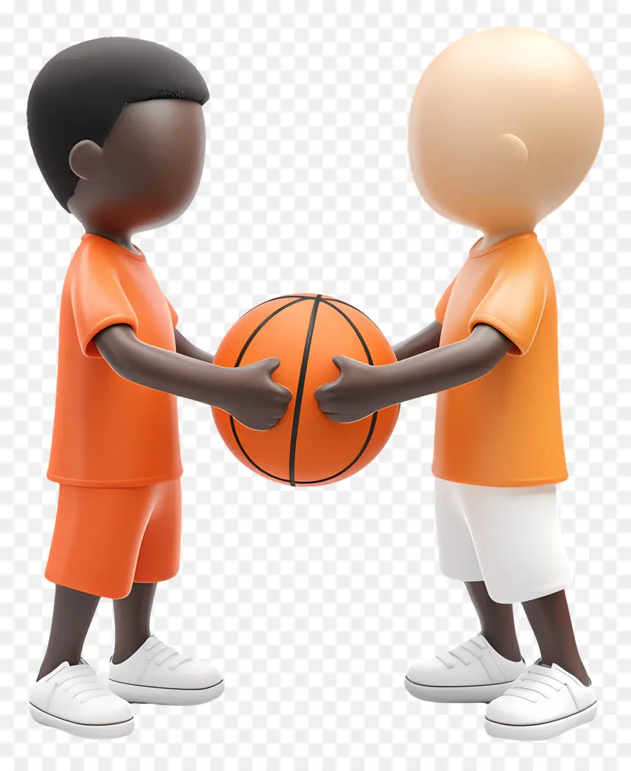 Esprit Sportif，Joueurs De Basket Ball PNG