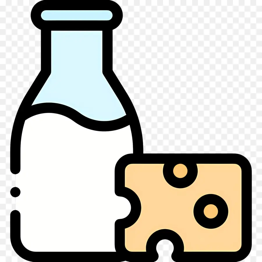 Lait Et Produits Laitiers，Lait Et Fromage PNG