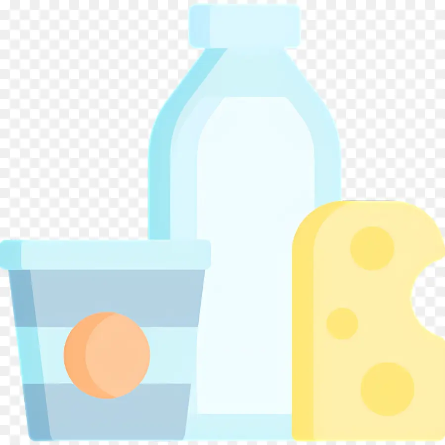 Lait Et Produits Laitiers，Produits Laitiers PNG