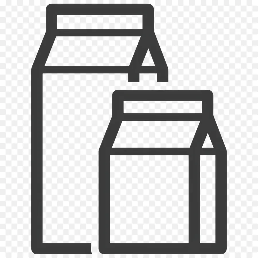 Récipient à Lait，Carton De Lait PNG