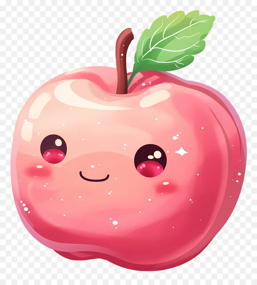 Dessin Animé Apple，Mignon Apple PNG