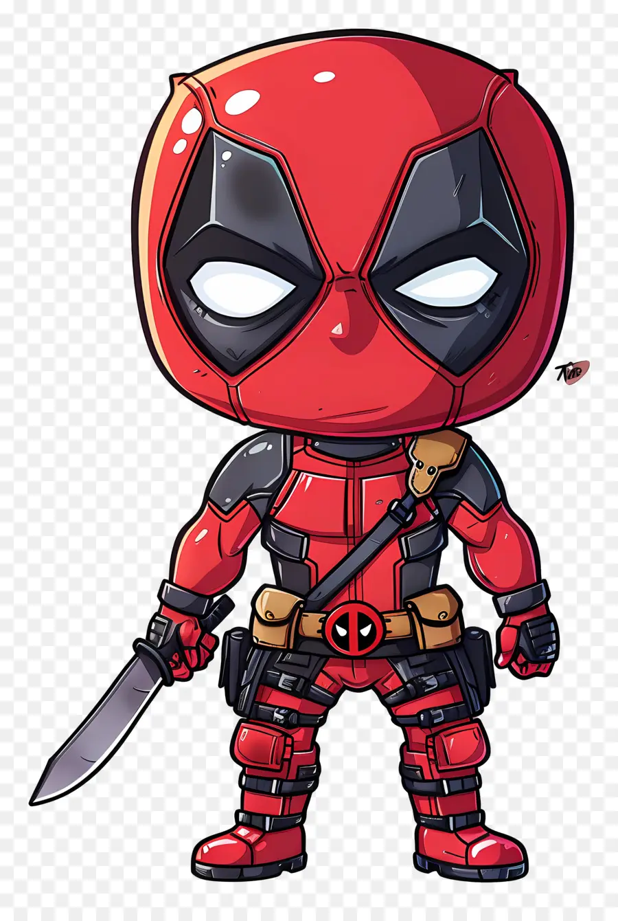 Dead Pool，Caractère Rouge PNG